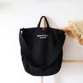 Women's canvas canvas bag