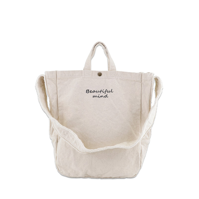 Women's canvas canvas bag